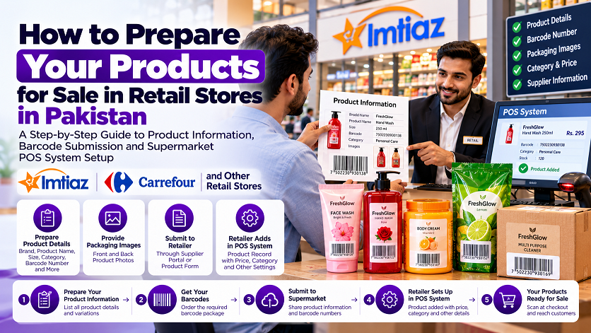 How to Prepare Your Products for Sale in Retail Stores in Pakistan